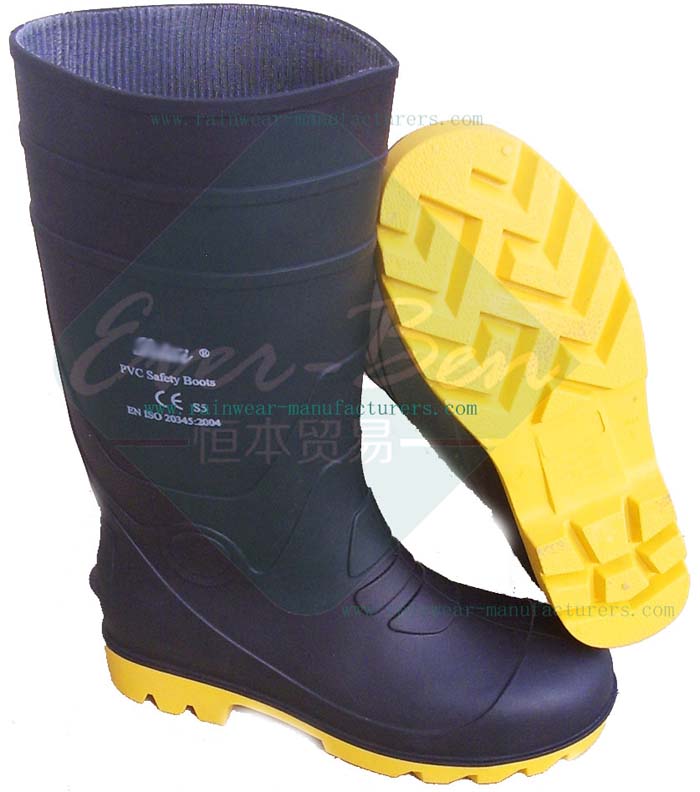 PVC 007 - Safety work pvc boots
